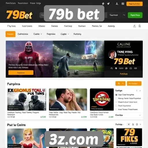 Experiência do usuário no site 79b bet